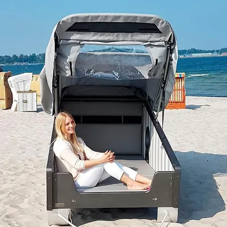 Schlafstrandkorb Sud Hohe Wellenbad *
